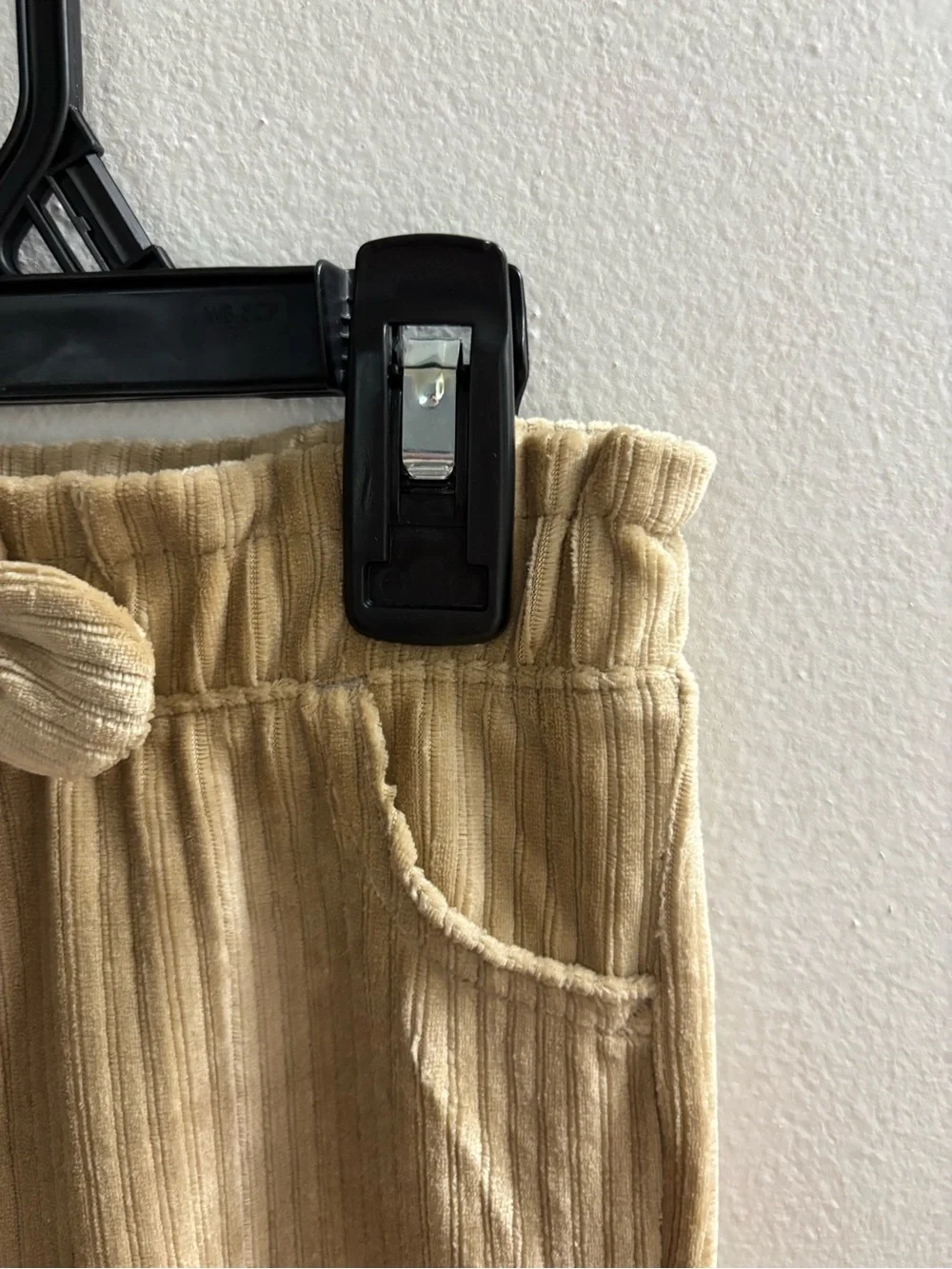 Carter's Tan Corduroy Ribbed Pants Elastic Waist 2T/2A